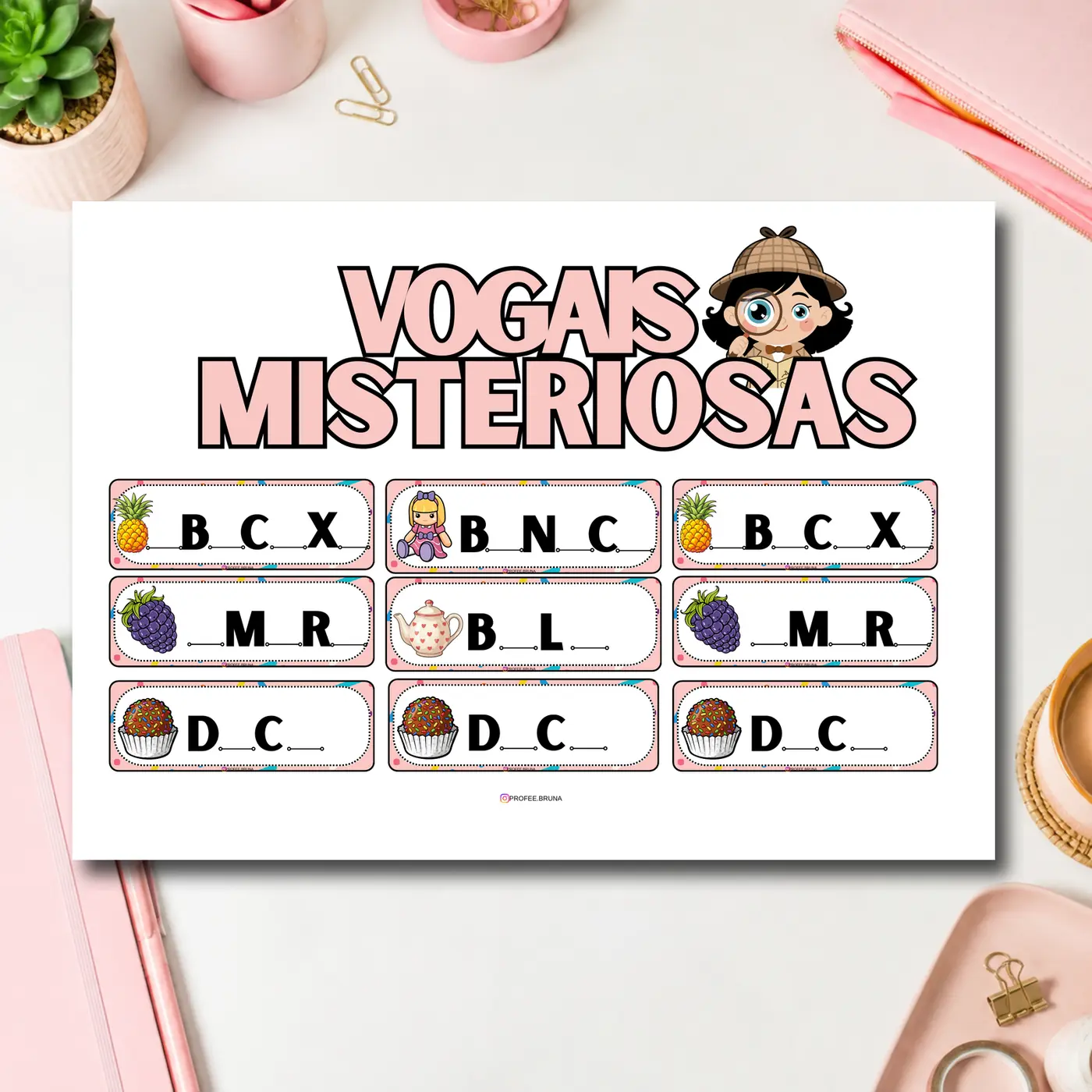 Prévia do material VOGAIS MISTERIOSAS