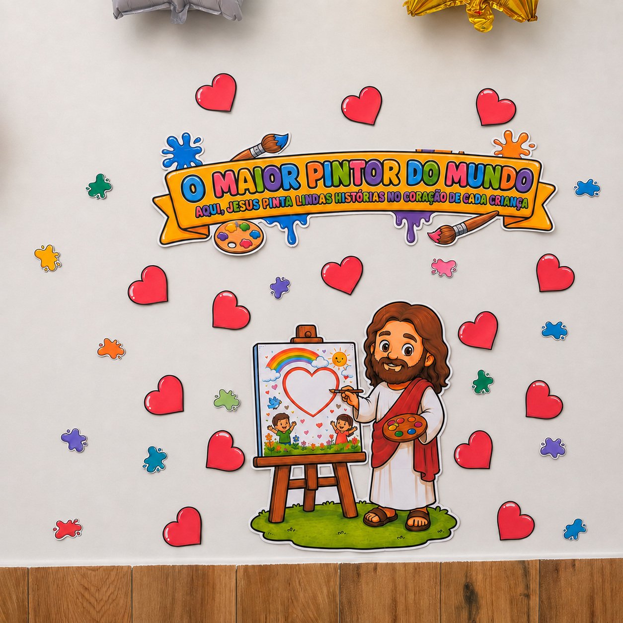 Prévia do material DECORAÇÃO VOLTA ÀS AULAS — TEMA ARTE
